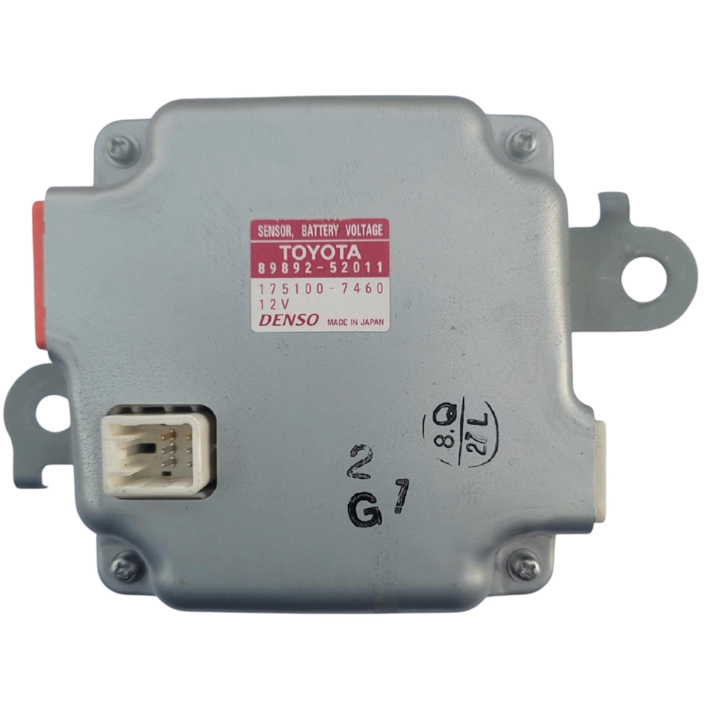 Toyota Prius C 2012 – 2017 Hybrid Battery Voltage Sensor 89892-52011